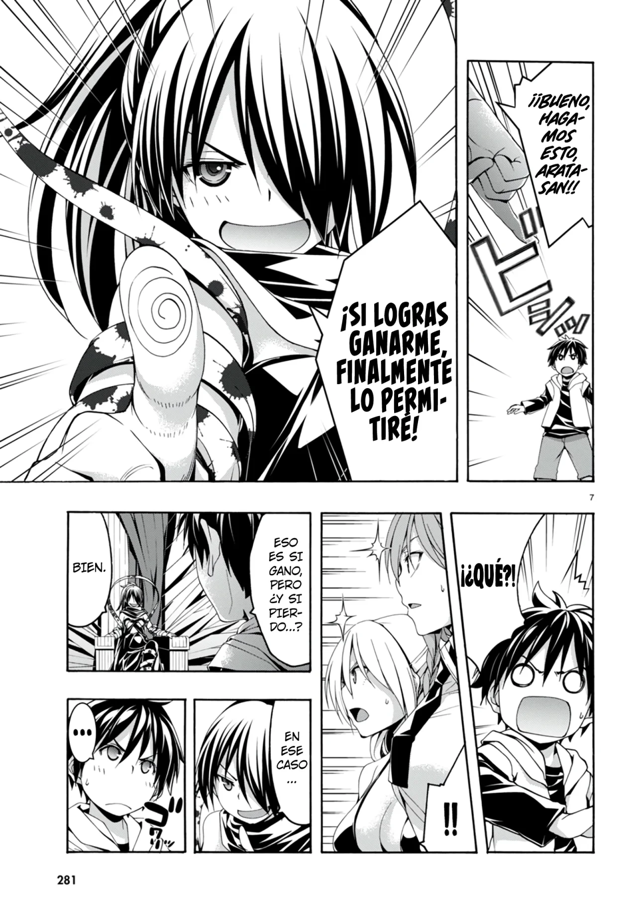 Trinity Seven capítulo 141, página 8
