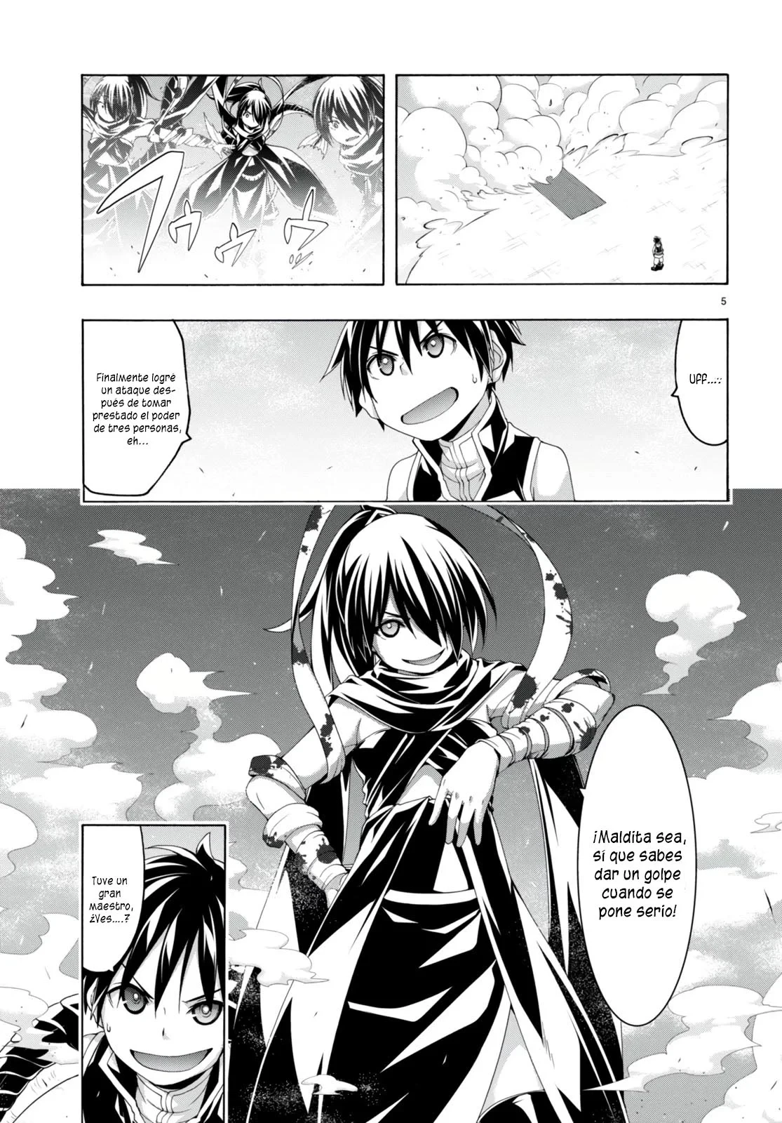 Trinity Seven capítulo 142, página 9