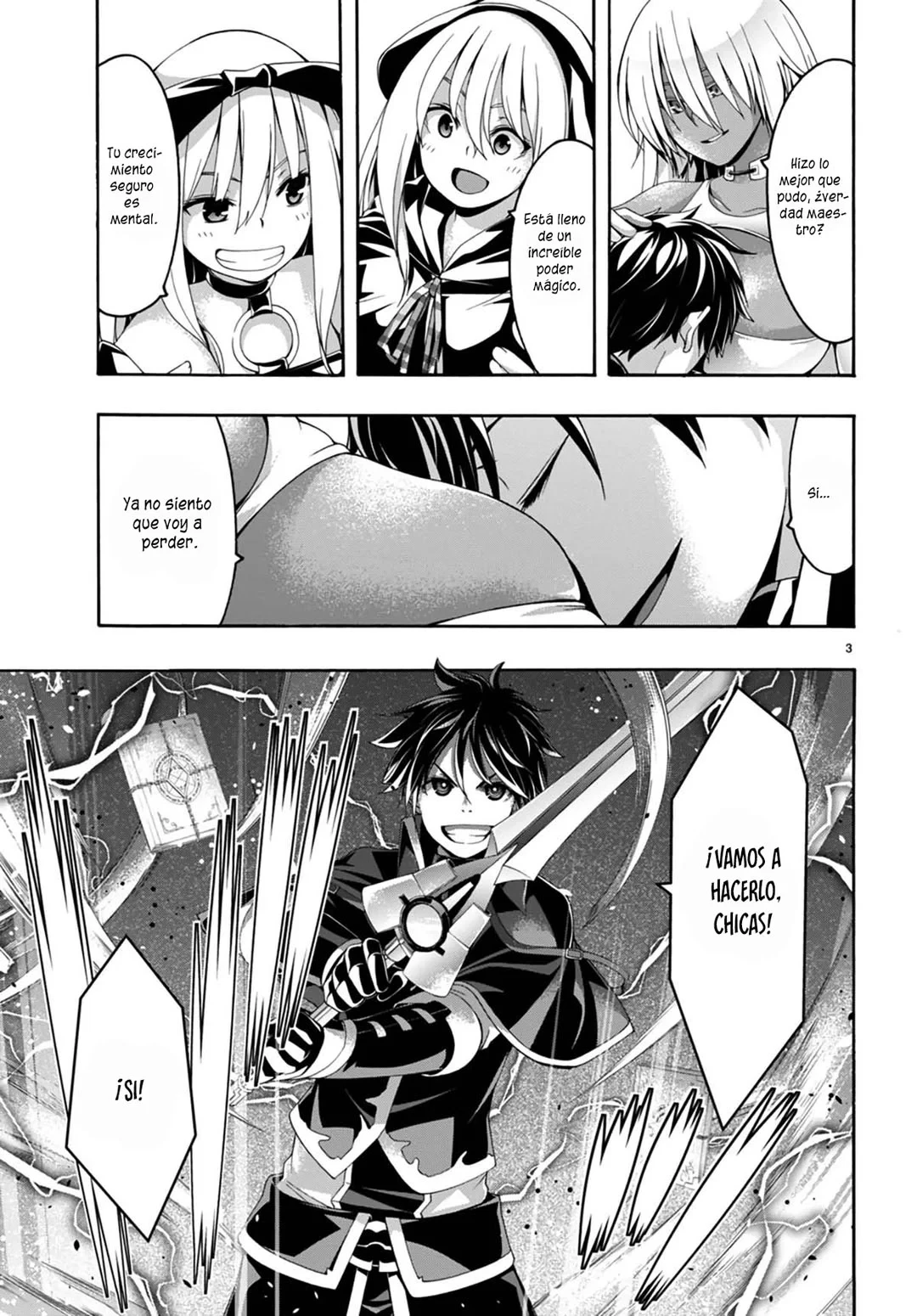 Trinity Seven capítulo 143, página 7