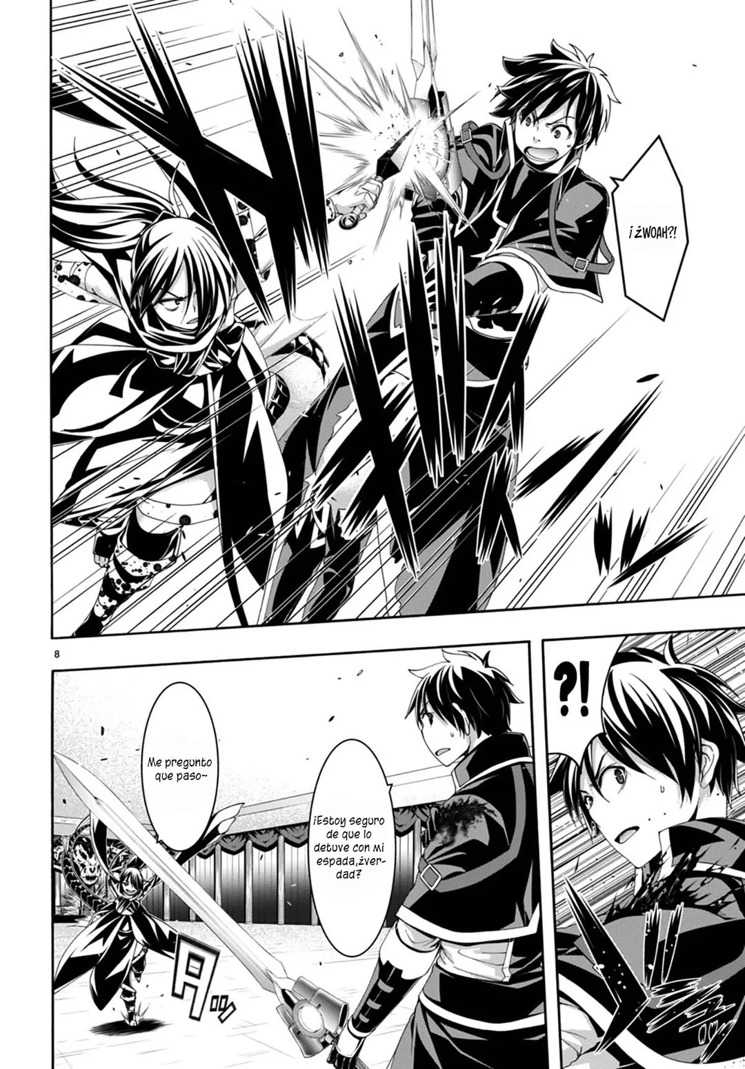 Trinity Seven capítulo 143, página 12