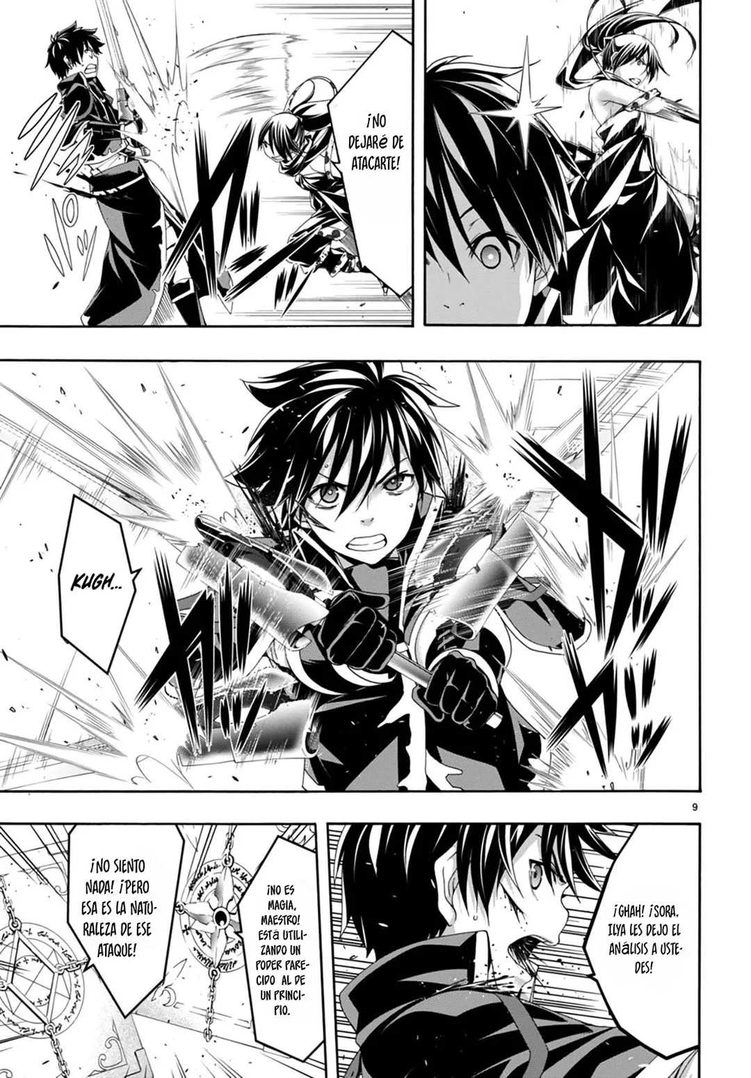 Trinity Seven capítulo 143, página 13