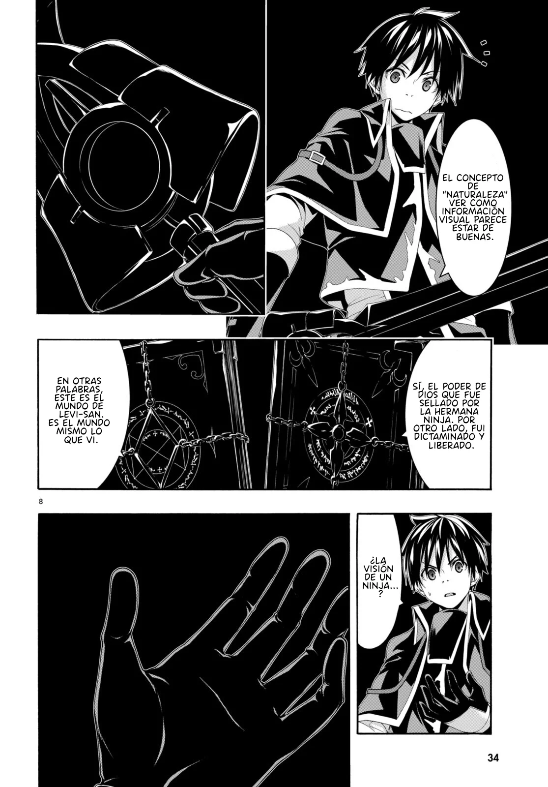 Trinity Seven capítulo 144, página 12
