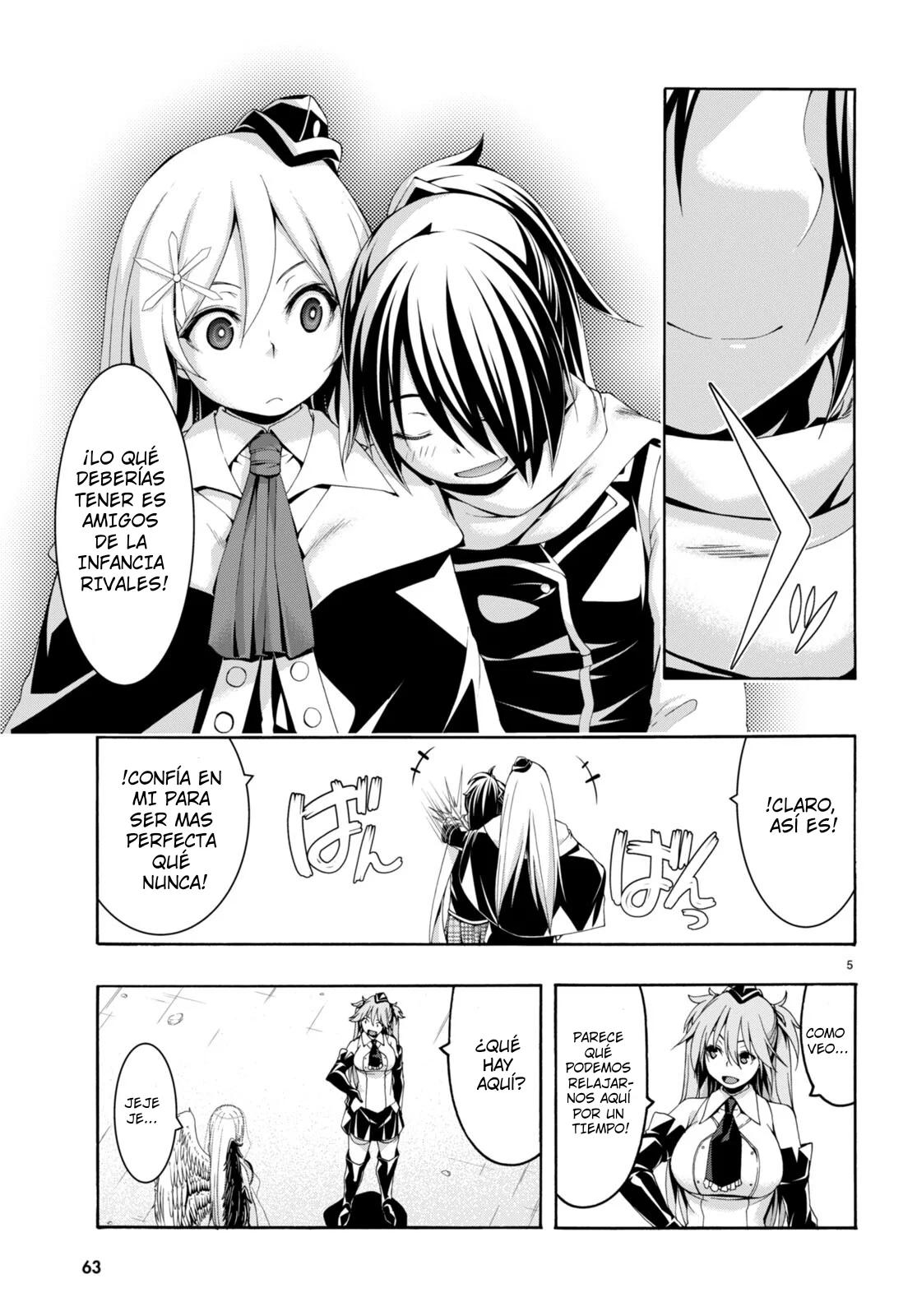 Trinity Seven capítulo 145, página 8