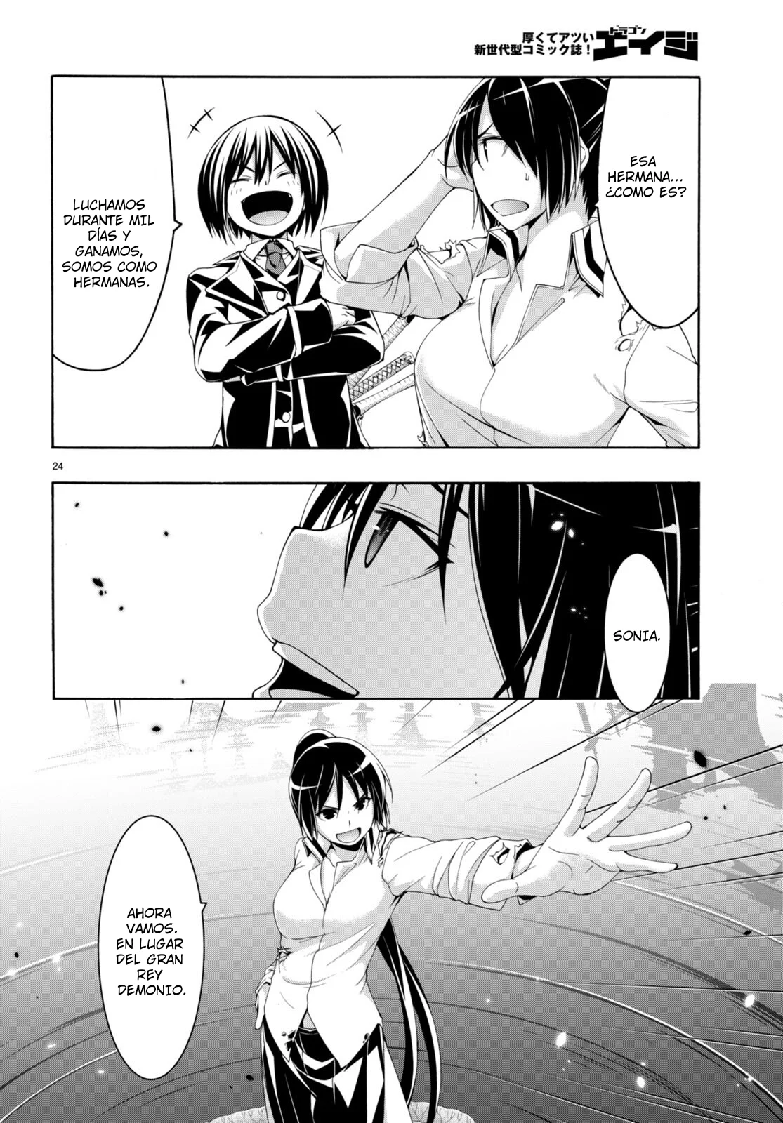 Trinity Seven capítulo 145, página 27