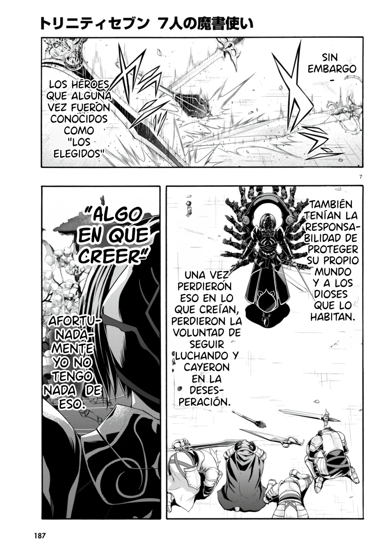 Trinity Seven capítulo 146, página 9