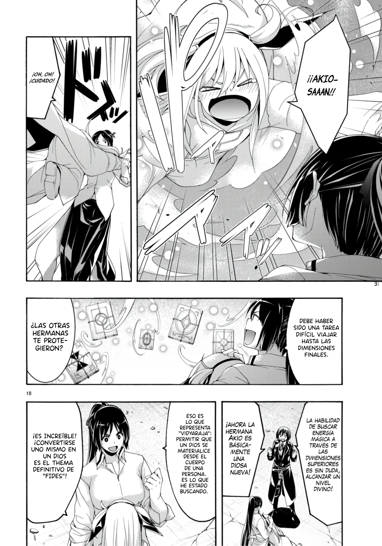 Trinity Seven capítulo 146, página 20