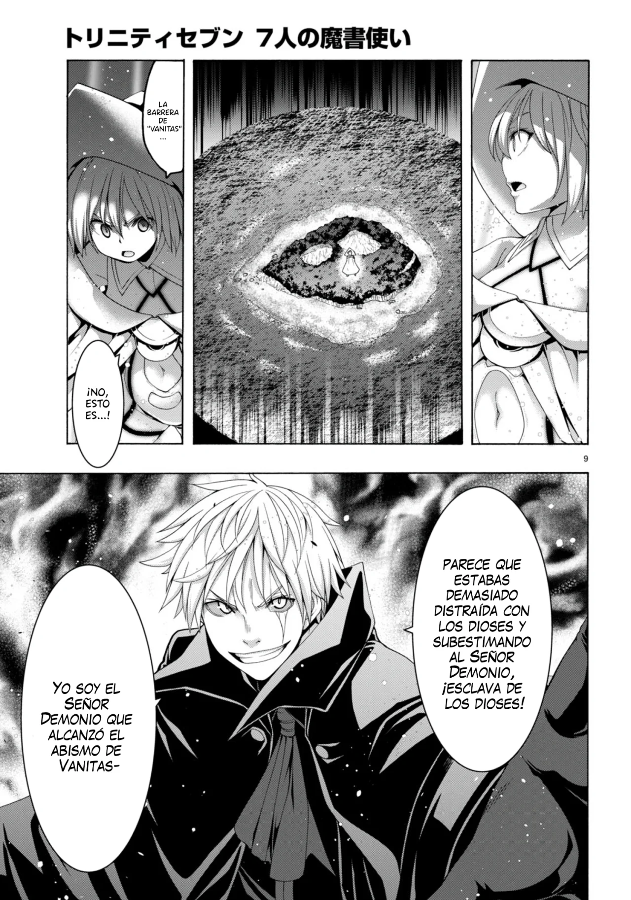 Trinity Seven capítulo 147, página 11