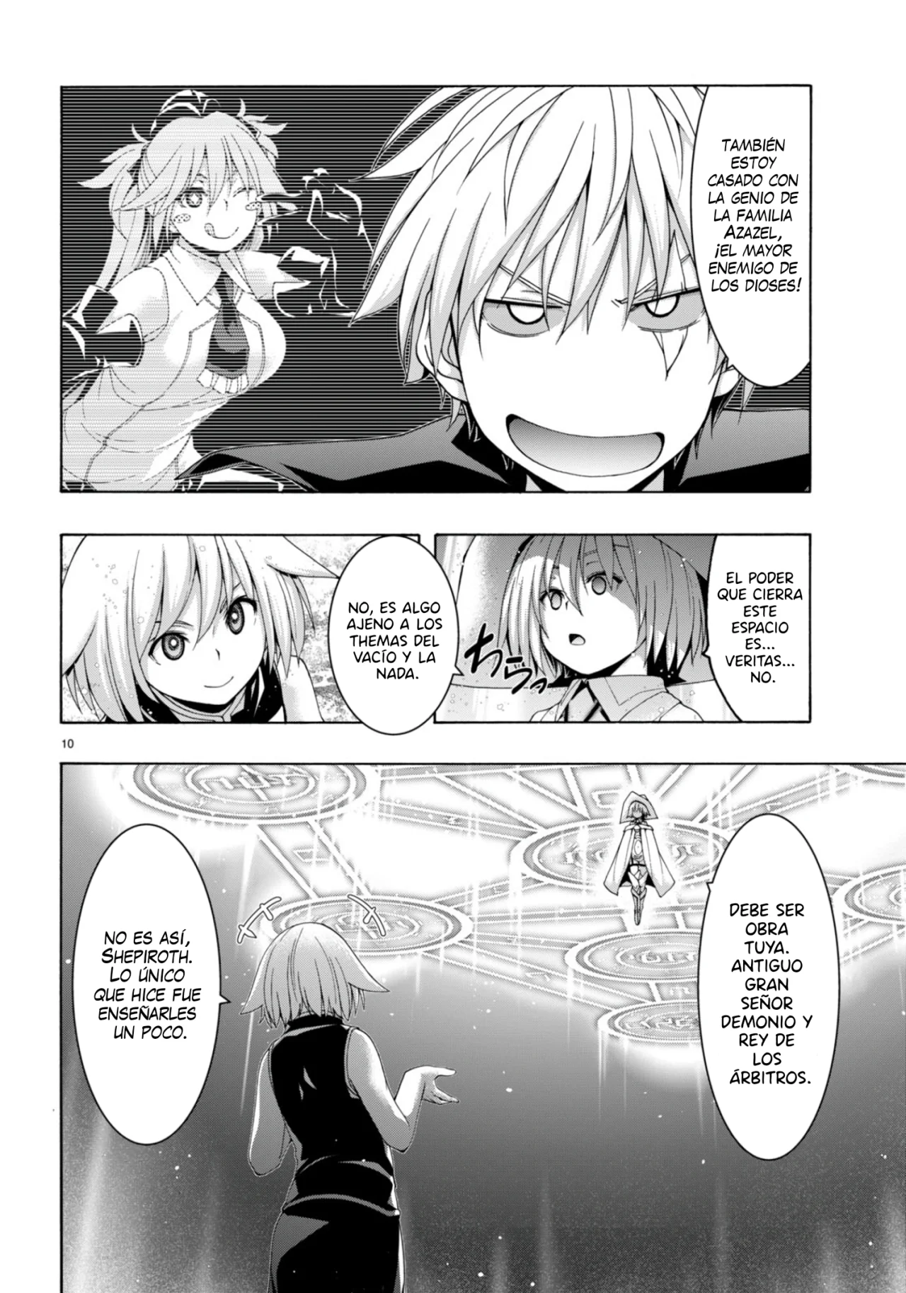 Trinity Seven capítulo 147, página 12