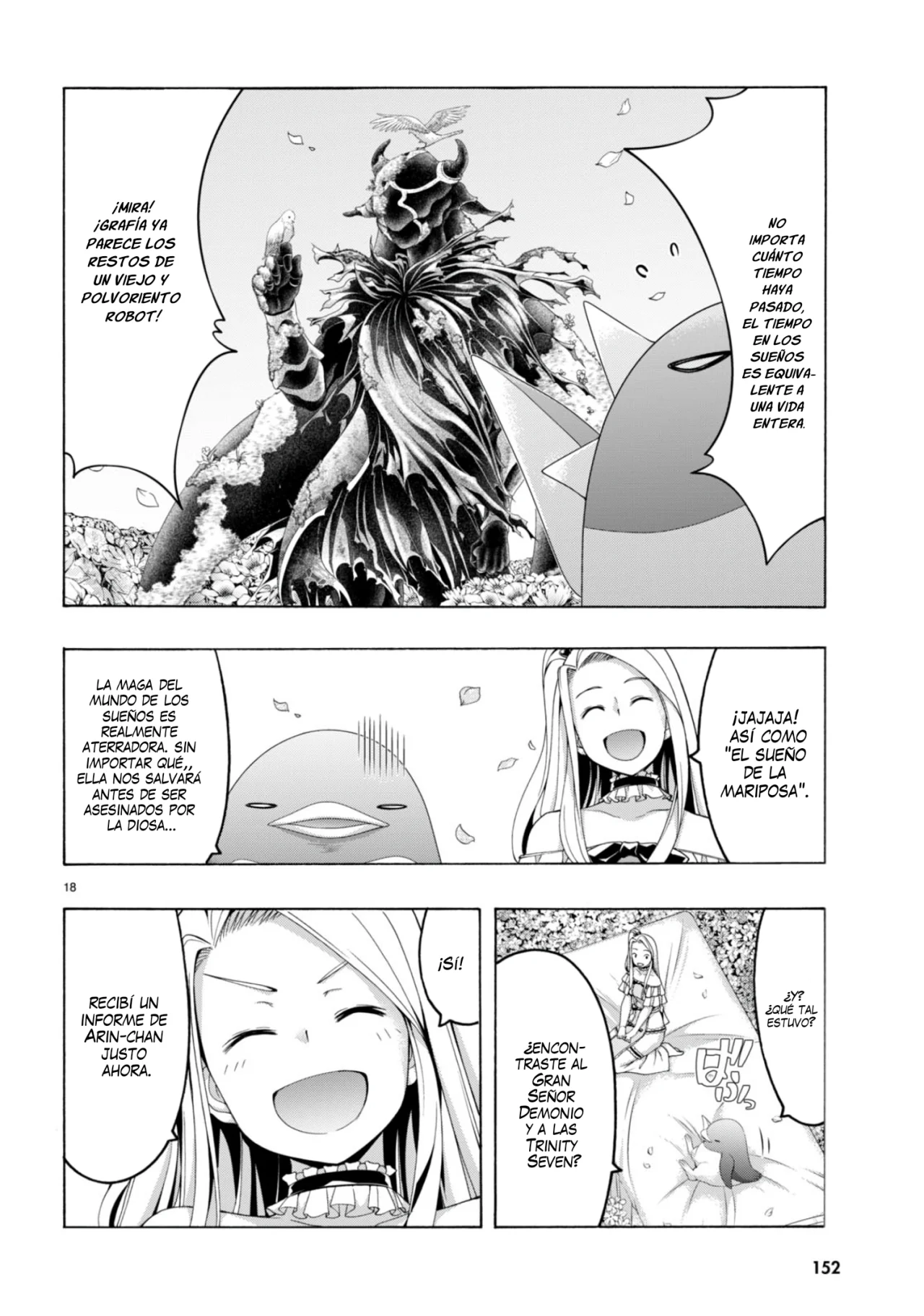 Trinity Seven capítulo 147, página 20