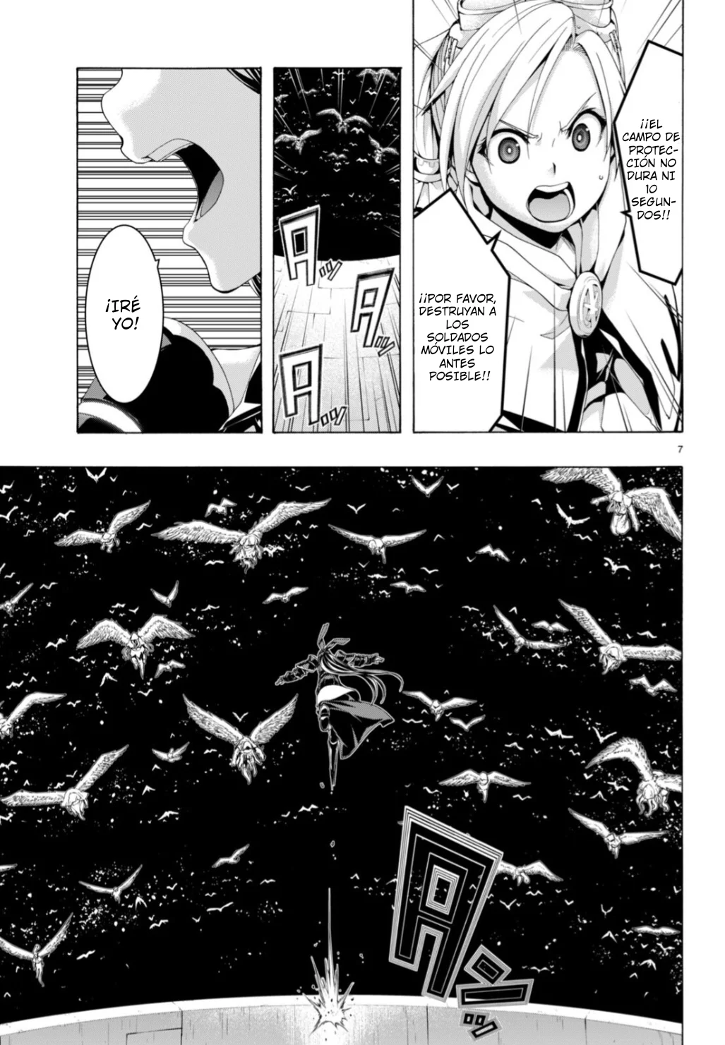 Trinity Seven capítulo 148, página 9