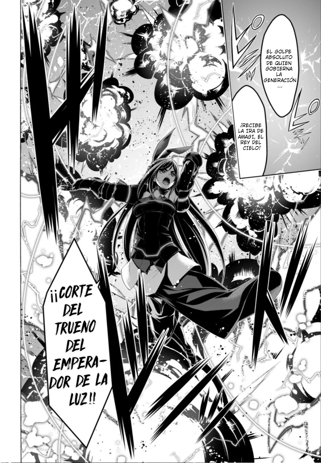 Trinity Seven capítulo 148, página 10