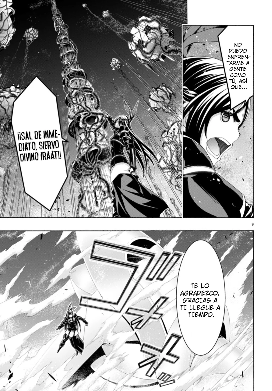 Trinity Seven capítulo 148, página 11