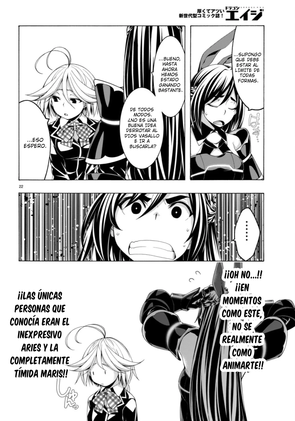 Trinity Seven capítulo 148, página 24