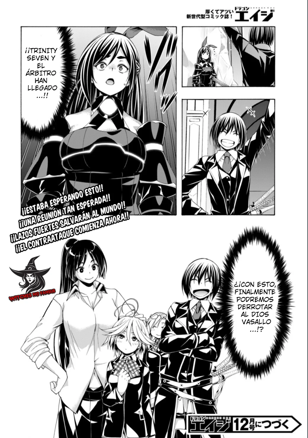 Trinity Seven capítulo 148, página 32