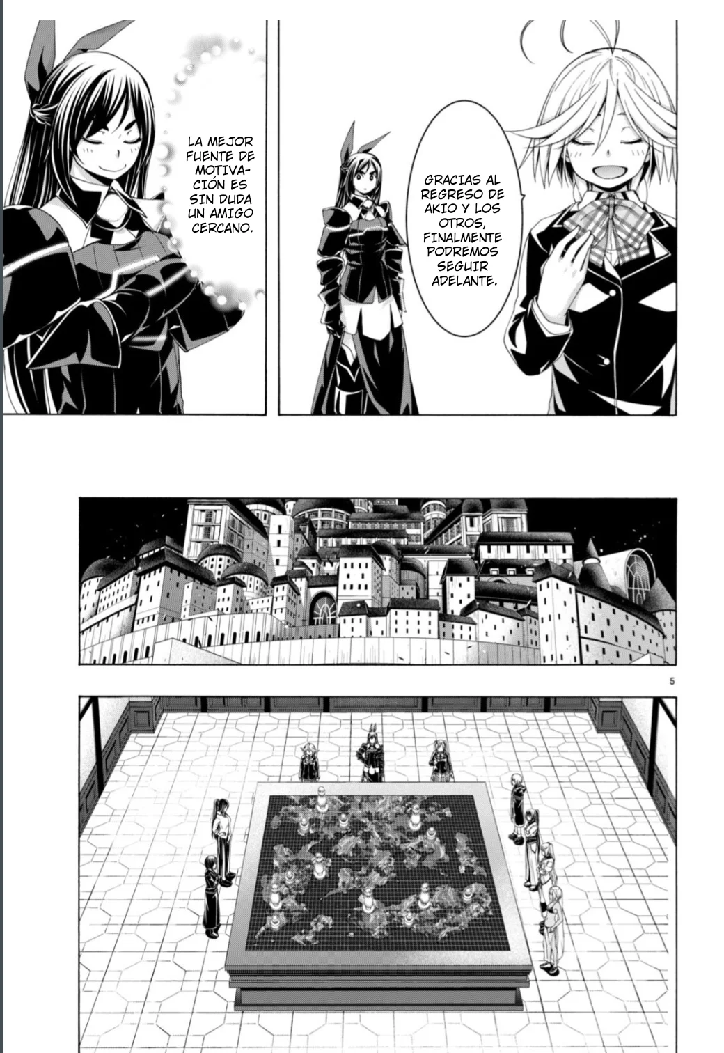 Trinity Seven capítulo 149, página 7
