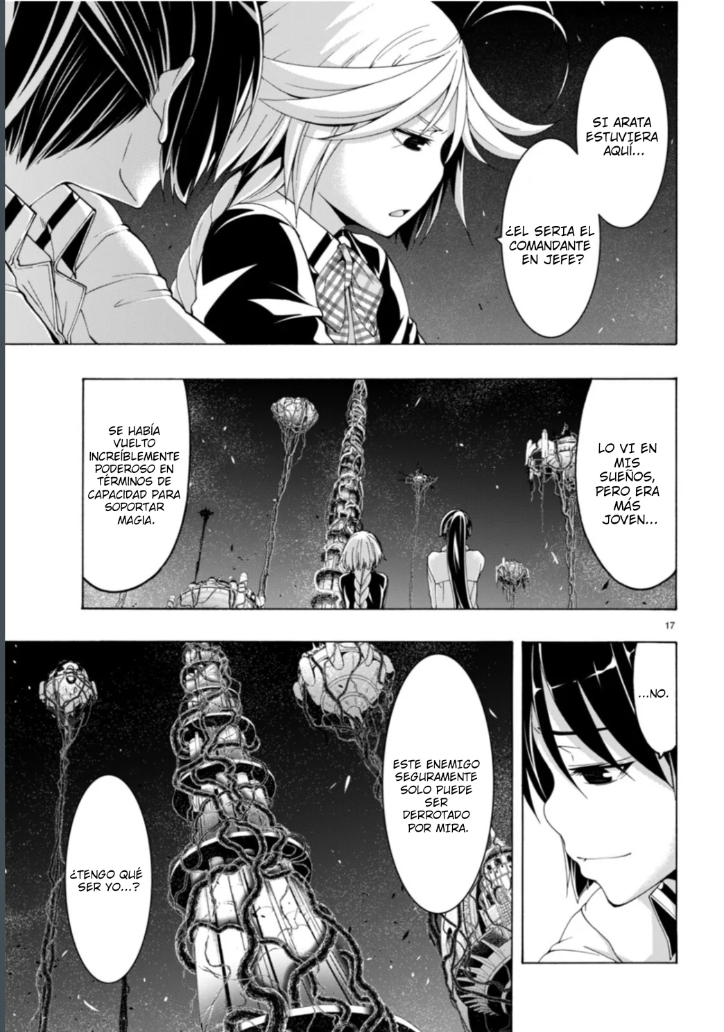 Trinity Seven capítulo 149, página 19