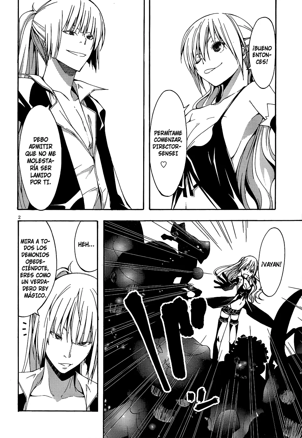 Trinity Seven capítulo 15, página 2