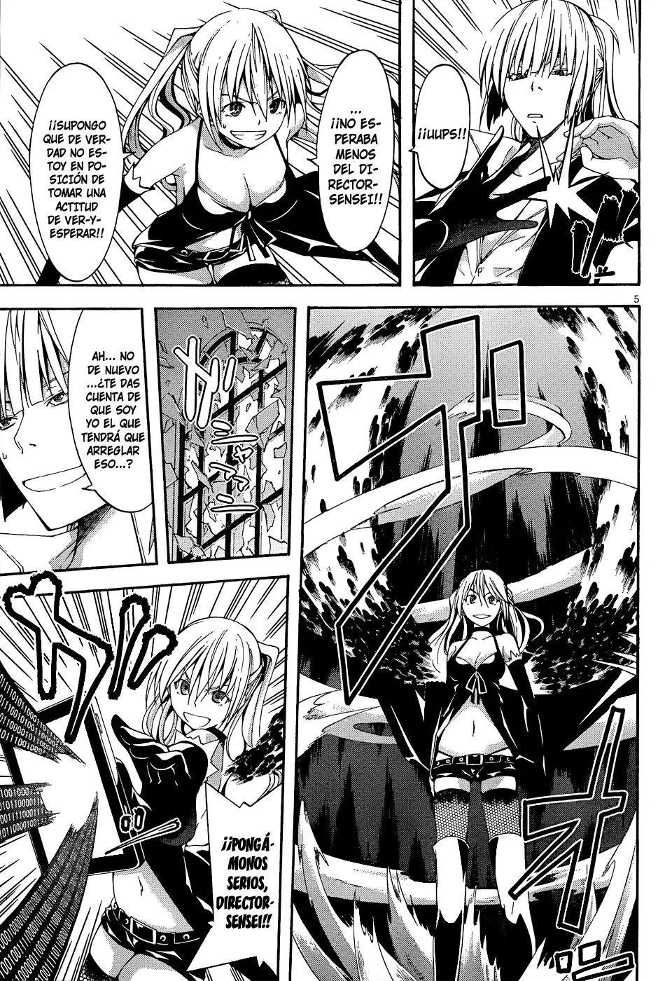 Trinity Seven capítulo 15, página 5