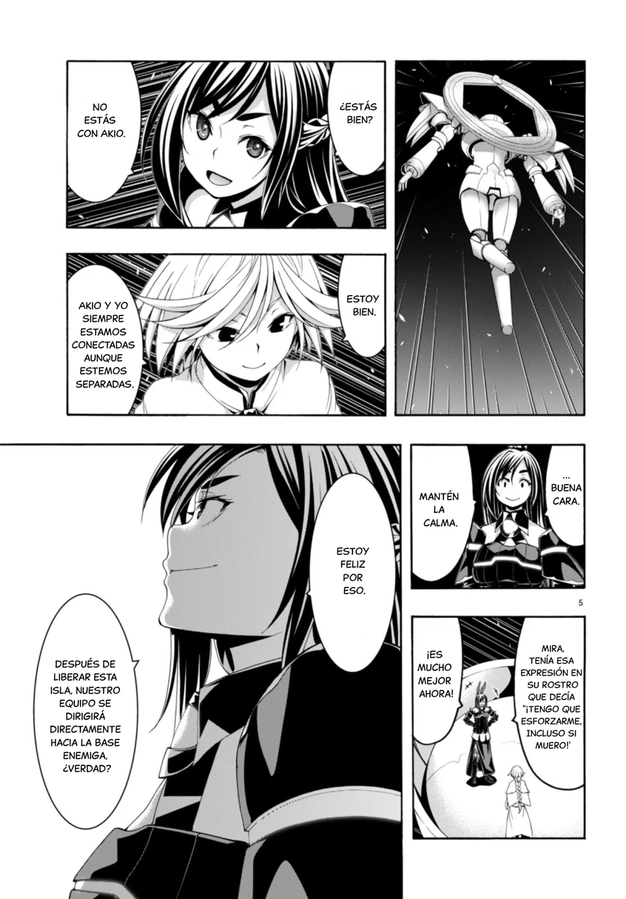 Trinity Seven capítulo 150, página 9