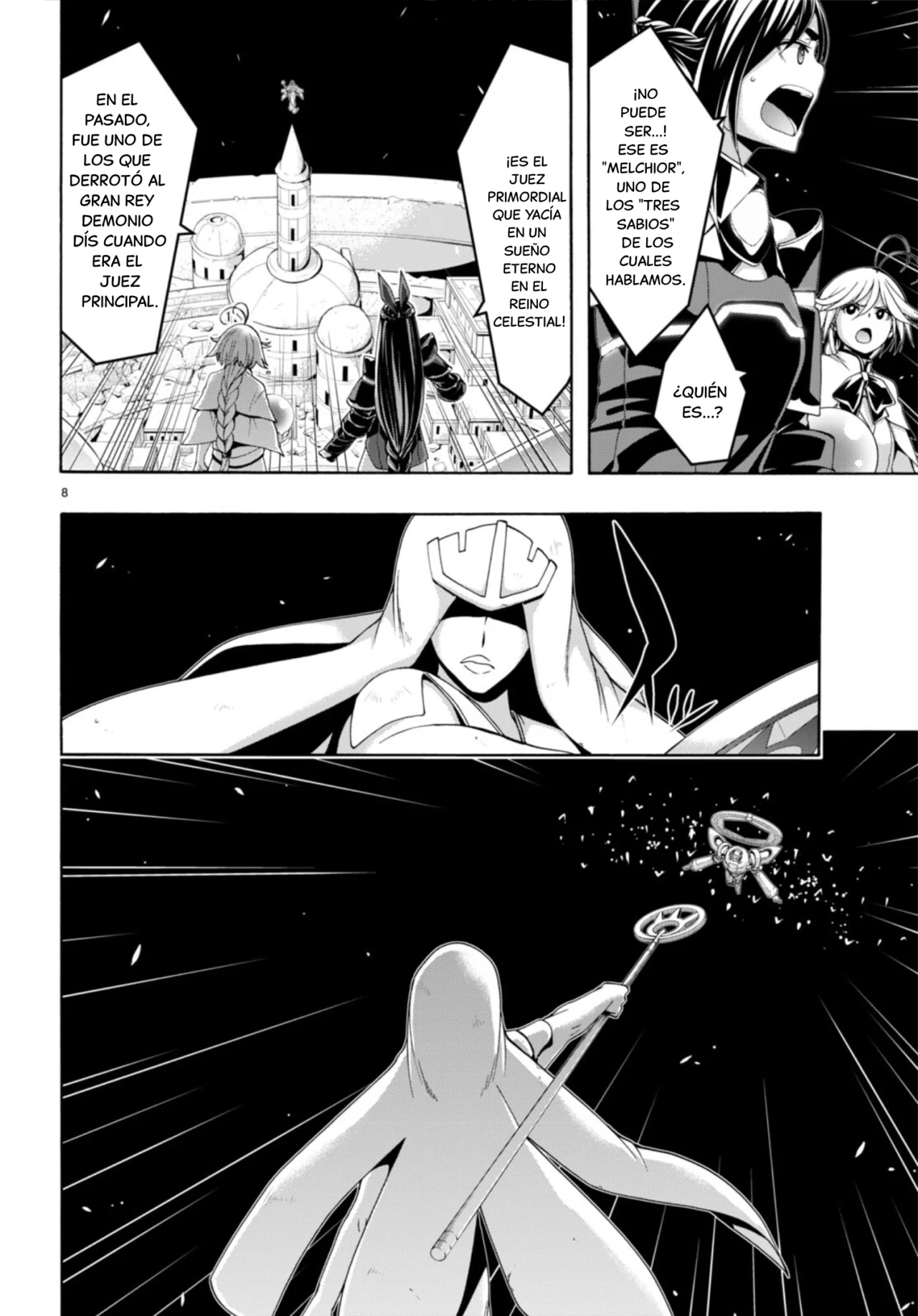 Trinity Seven capítulo 150, página 12