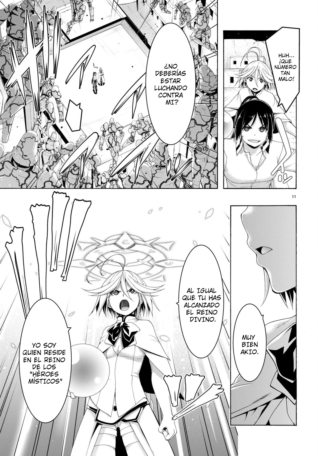 Trinity Seven capítulo 151, página 13