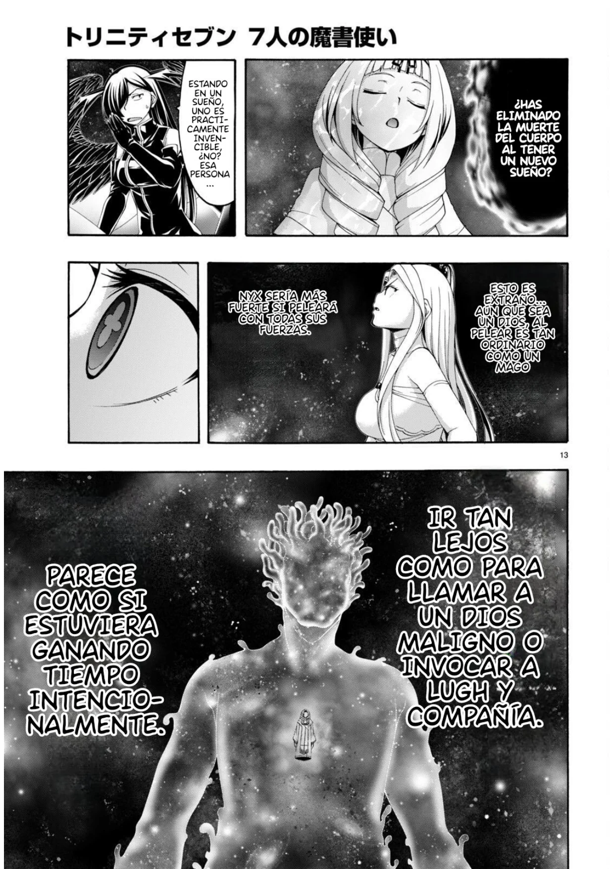 Trinity Seven capítulo 153, página 14