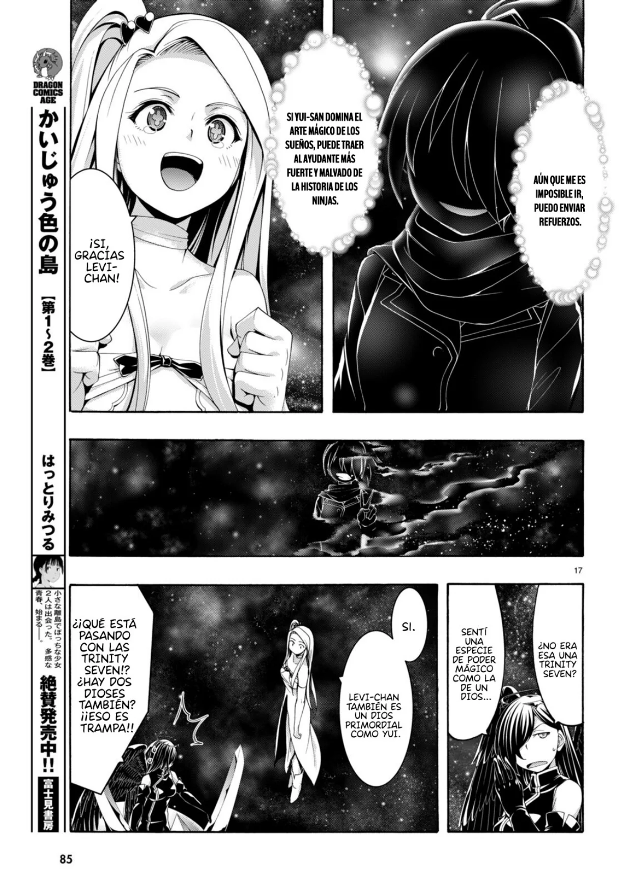 Trinity Seven capítulo 153, página 18
