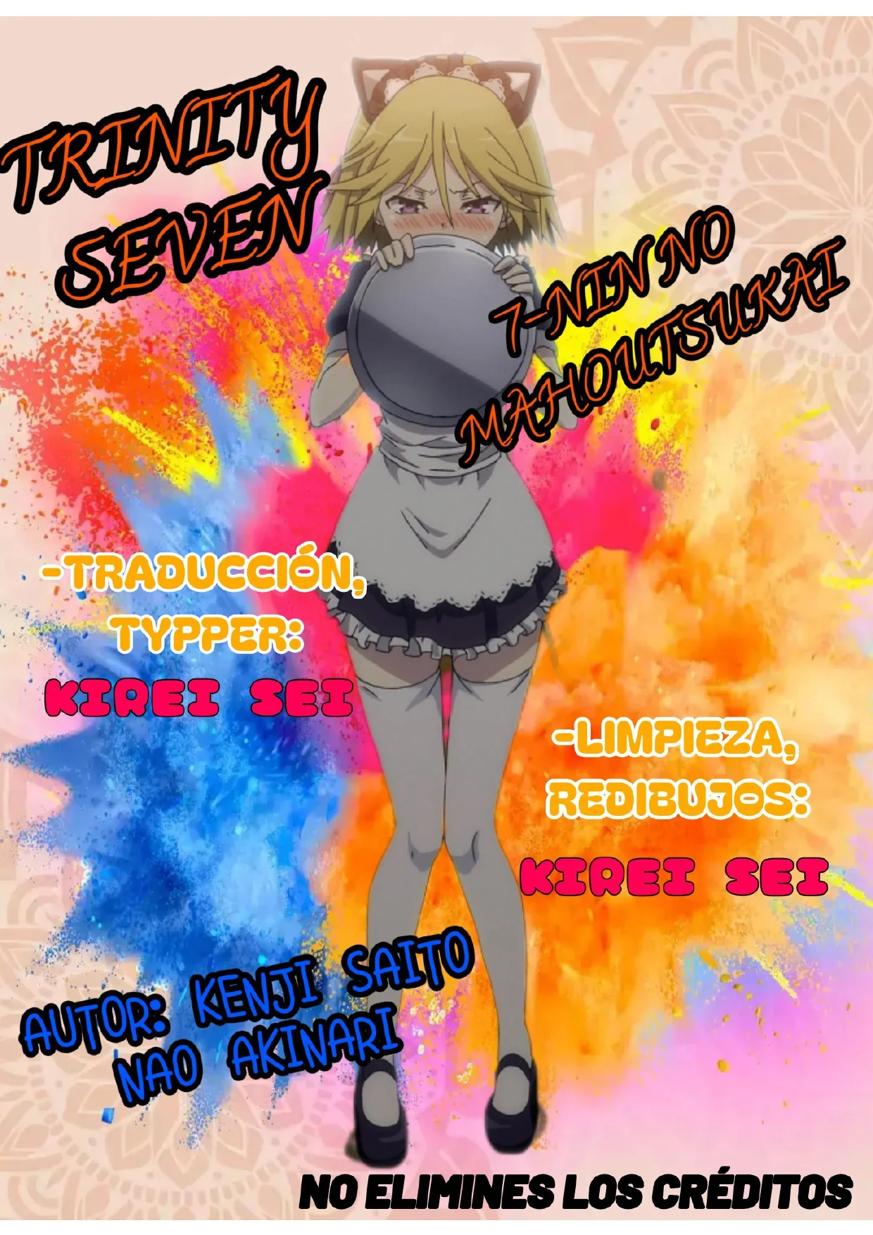 Trinity Seven capítulo 154, página 2