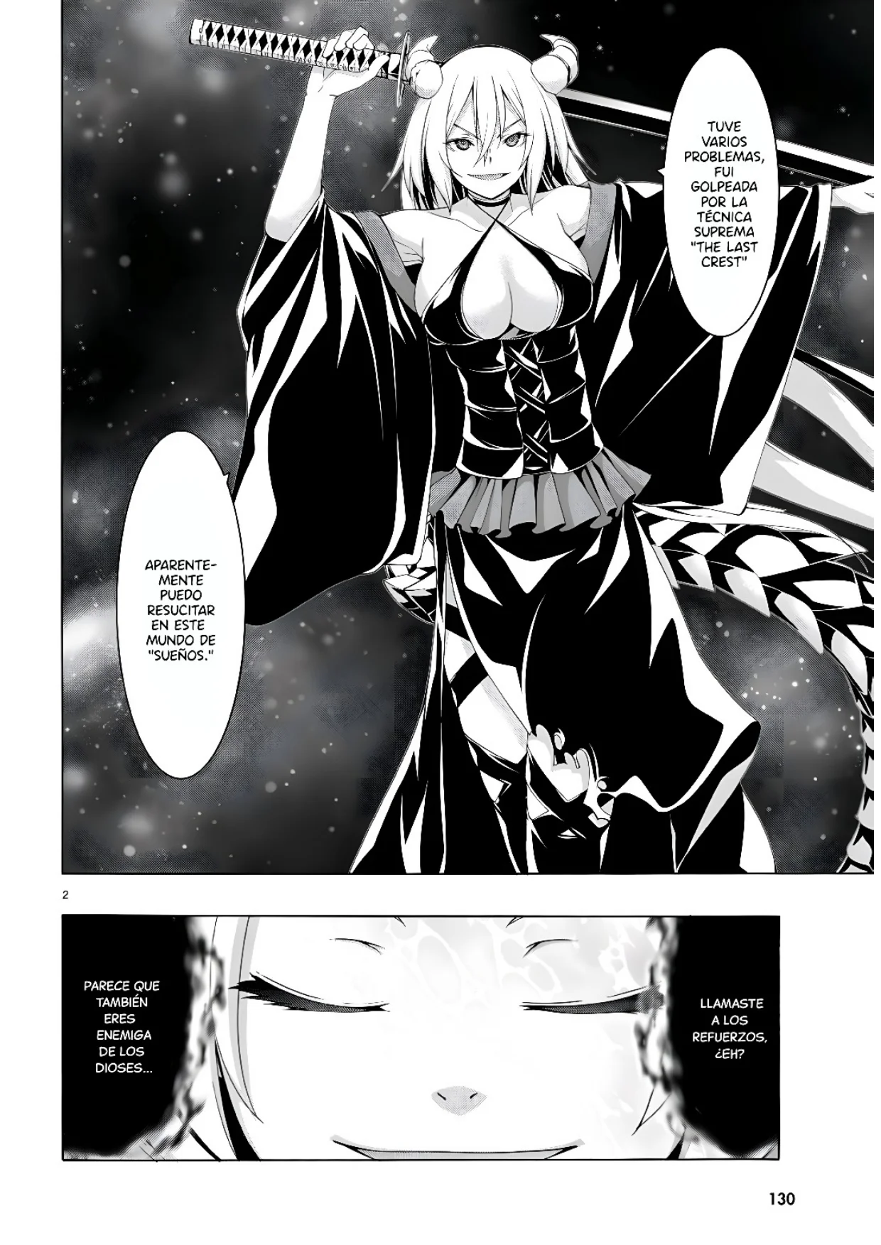 Trinity Seven capítulo 154, página 4