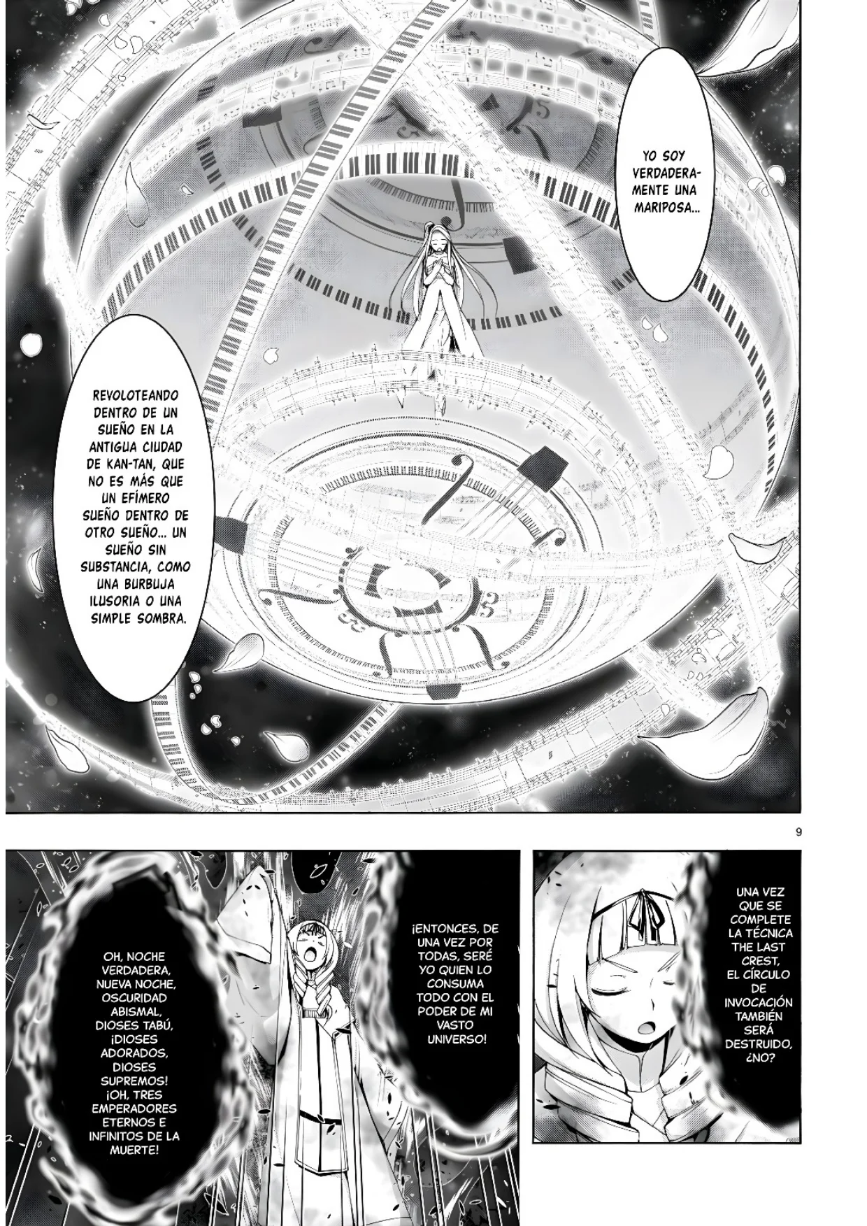 Trinity Seven capítulo 154, página 11