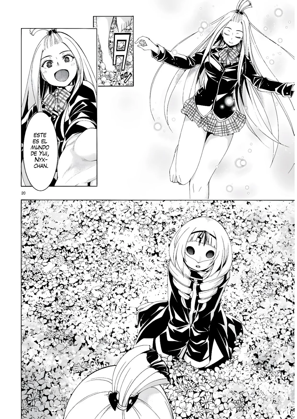 Trinity Seven capítulo 154, página 22