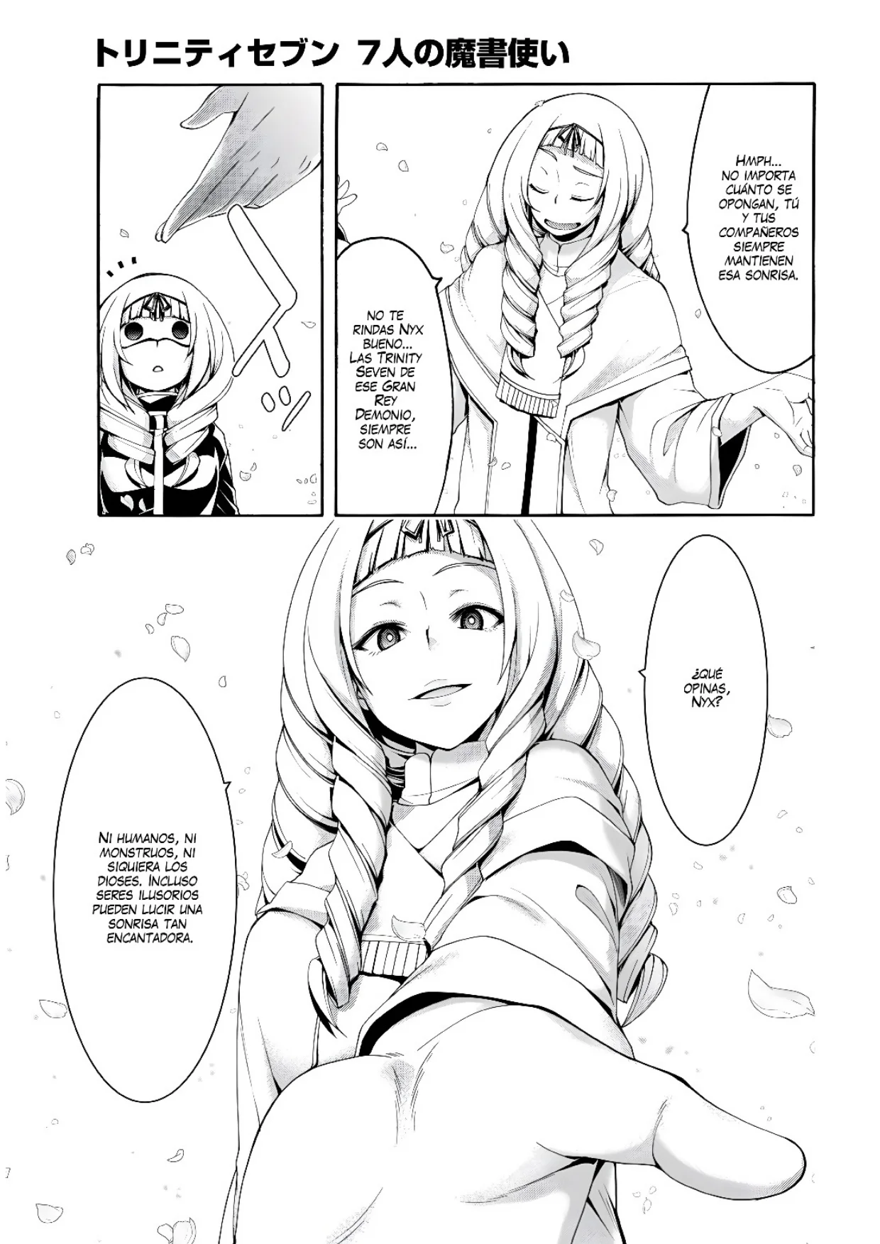 Trinity Seven capítulo 154, página 33