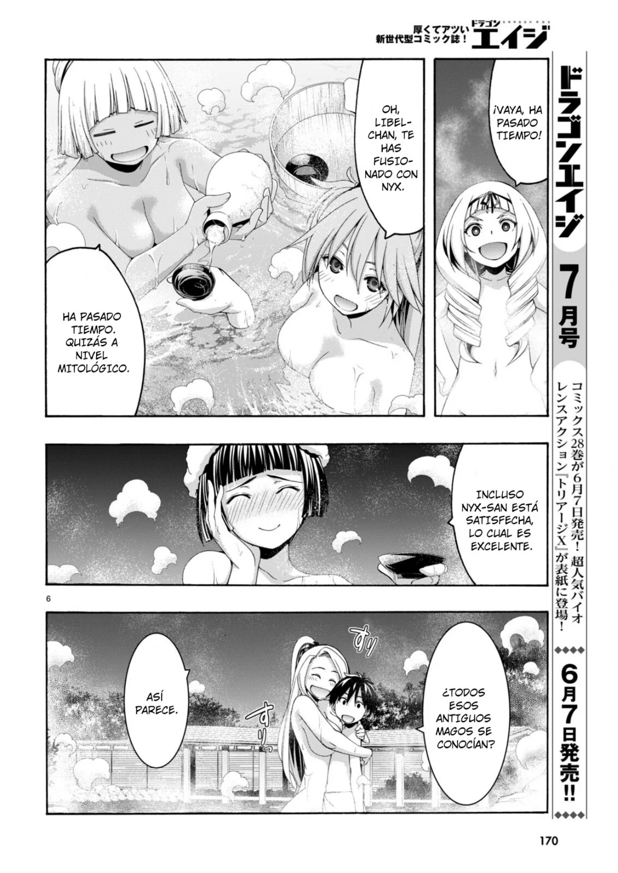 Trinity Seven capítulo 155, página 8