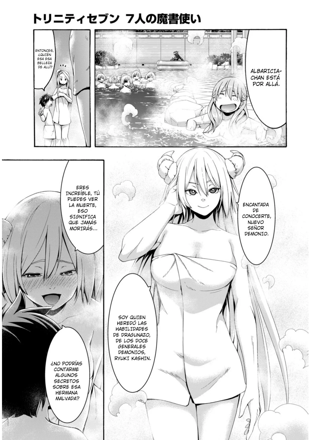 Trinity Seven capítulo 155, página 9