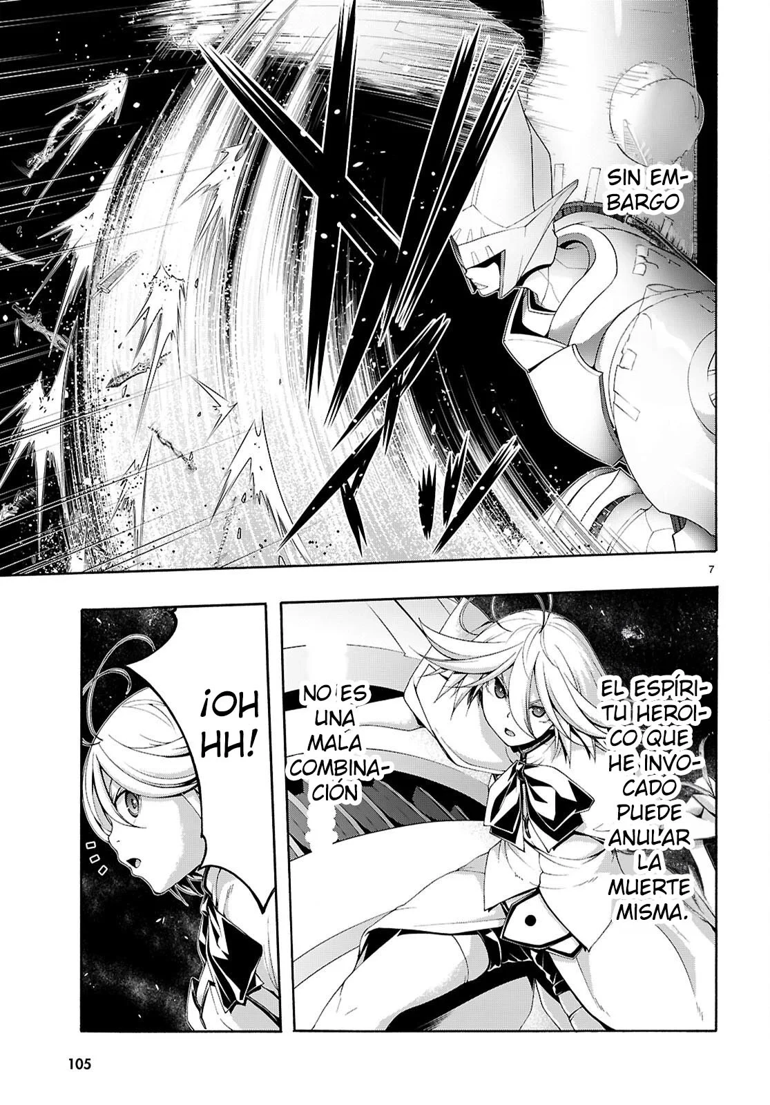 Trinity Seven capítulo 156, página 9