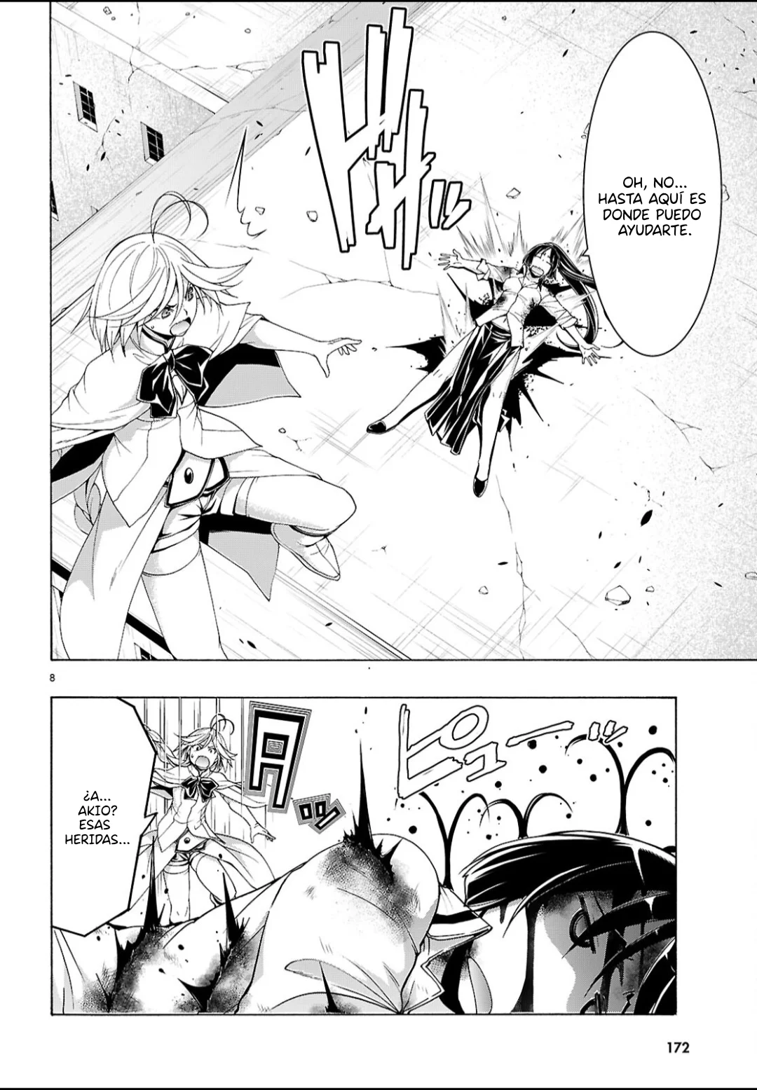 Trinity Seven capítulo 157, página 14
