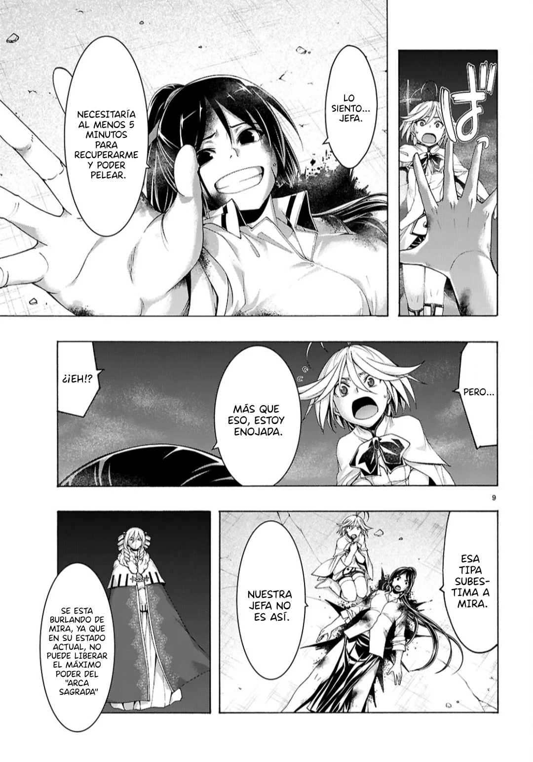 Trinity Seven capítulo 157, página 15
