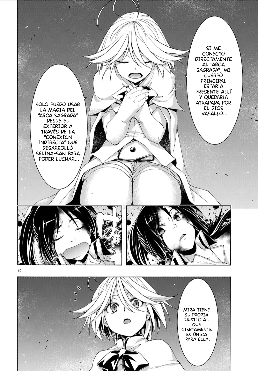 Trinity Seven capítulo 157, página 16