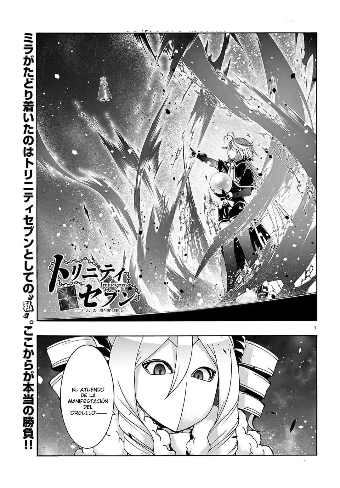 Trinity Seven capítulo 158, página 5