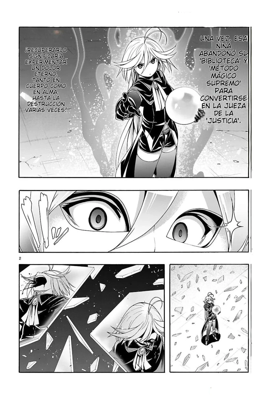 Trinity Seven capítulo 158, página 6