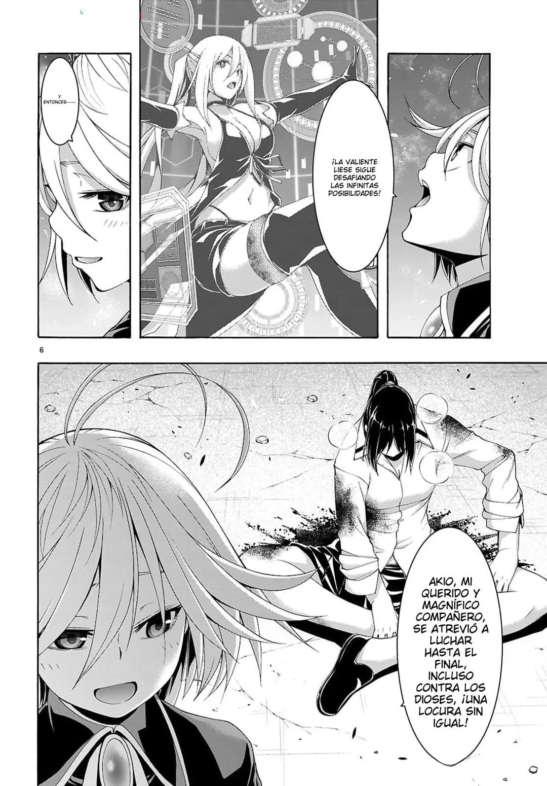 Trinity Seven capítulo 158, página 10