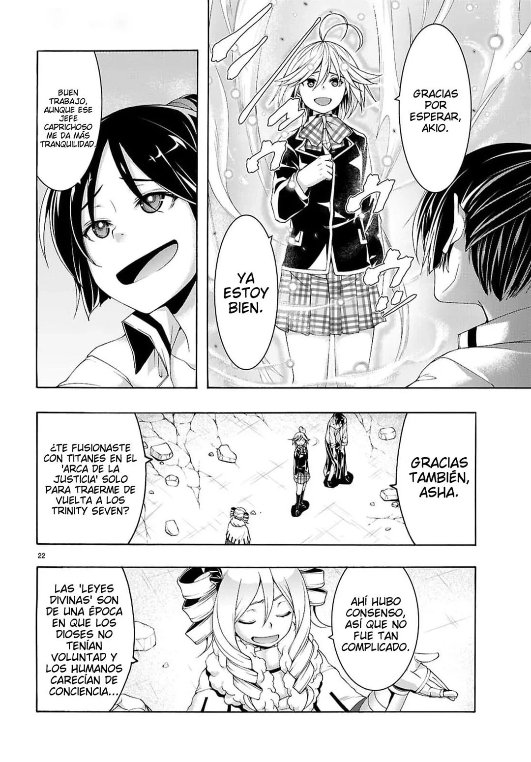 Trinity Seven capítulo 158, página 26