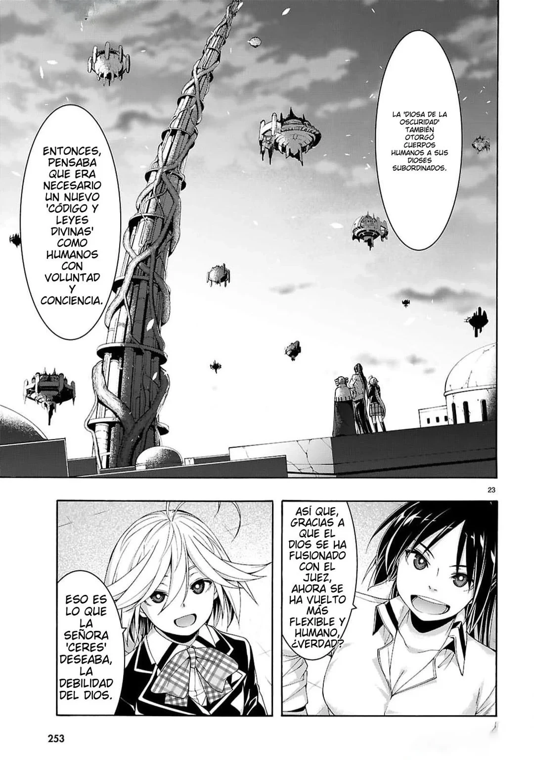Trinity Seven capítulo 158, página 27