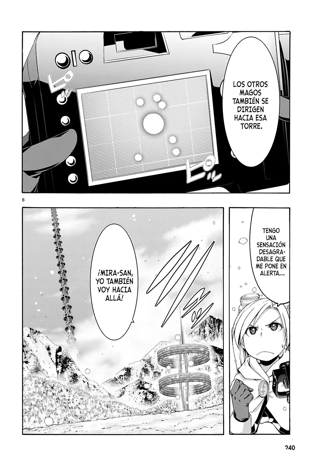 Trinity Seven capítulo 159, página 10