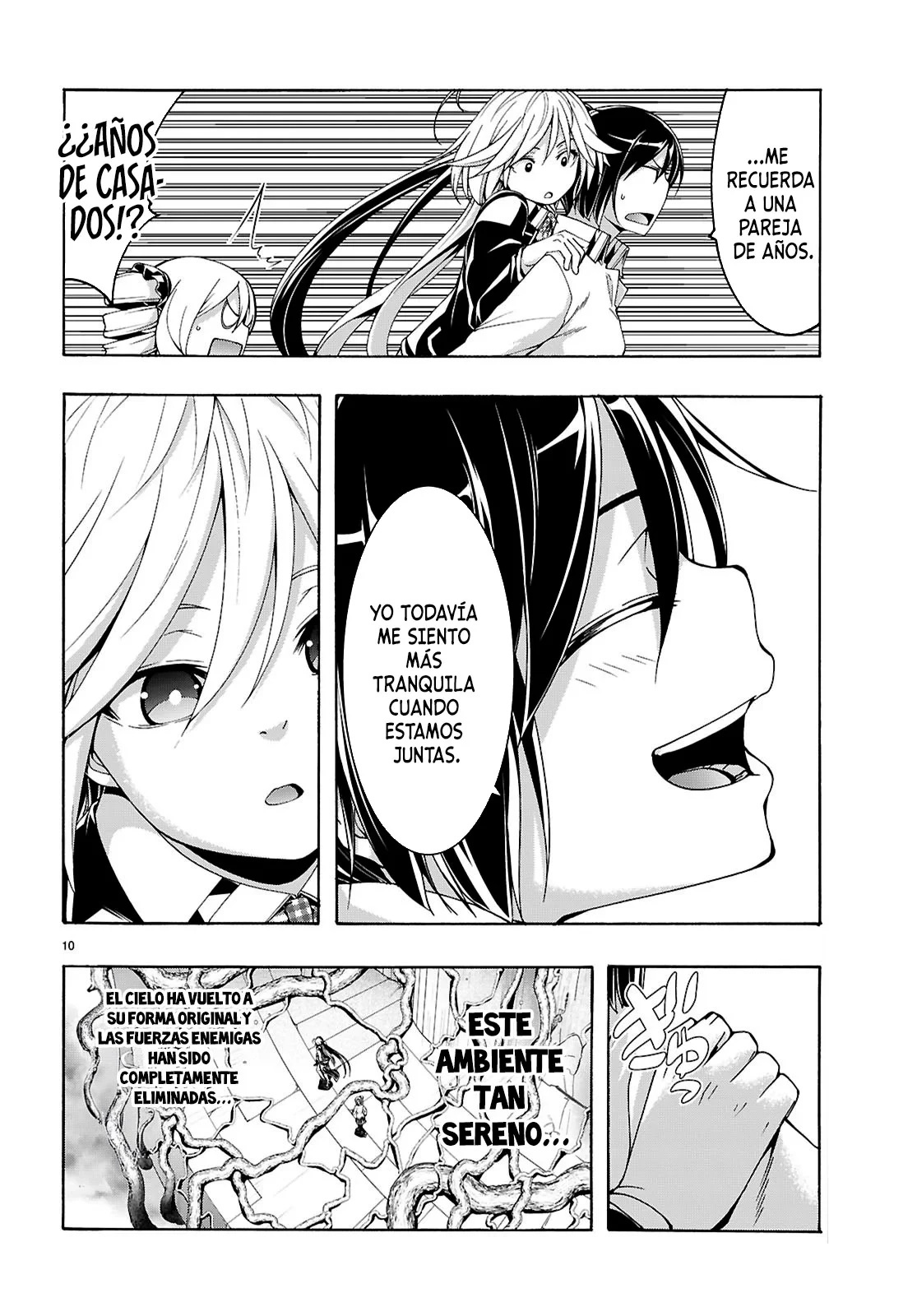 Trinity Seven capítulo 159, página 14