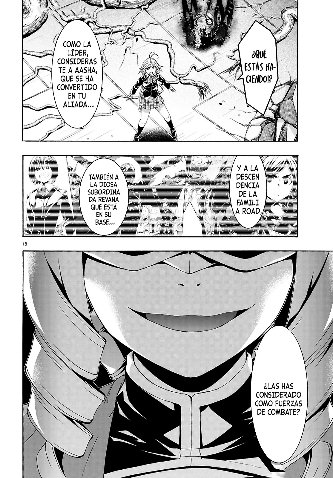 Trinity Seven capítulo 159, página 22