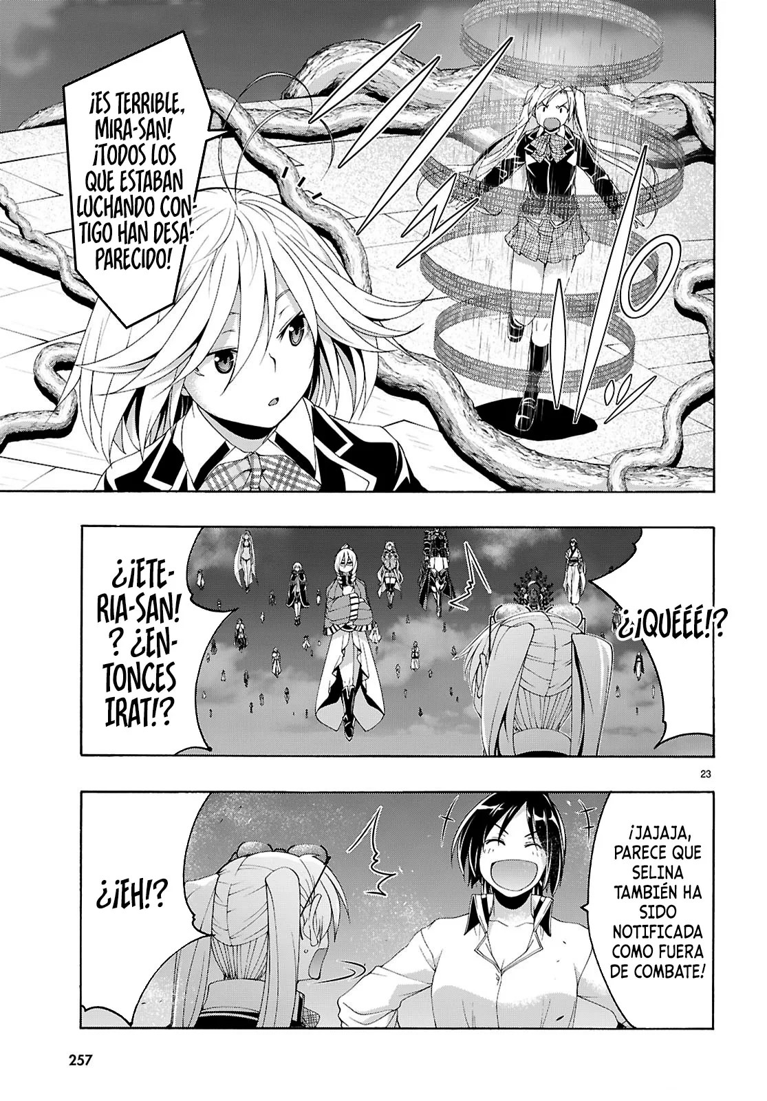 Trinity Seven capítulo 159, página 27