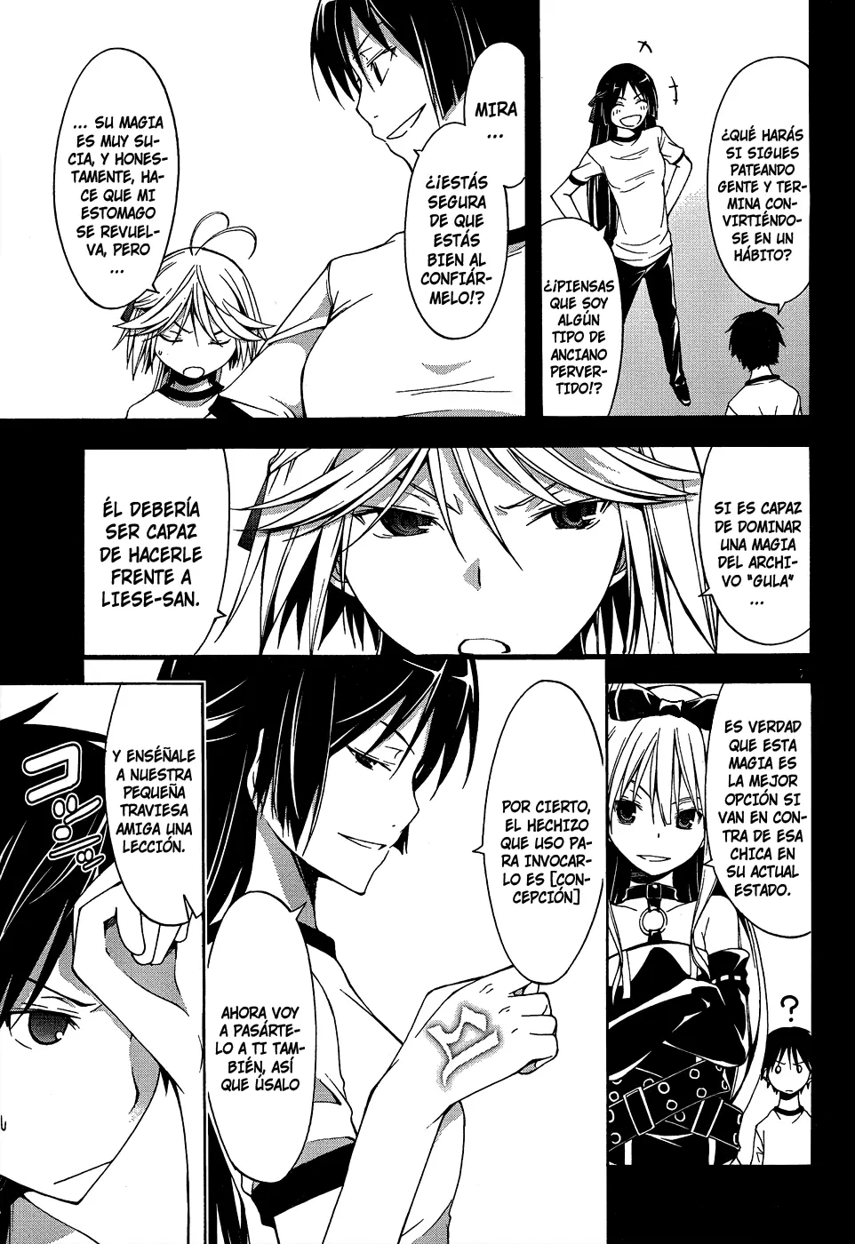Trinity Seven capítulo 16, página 8