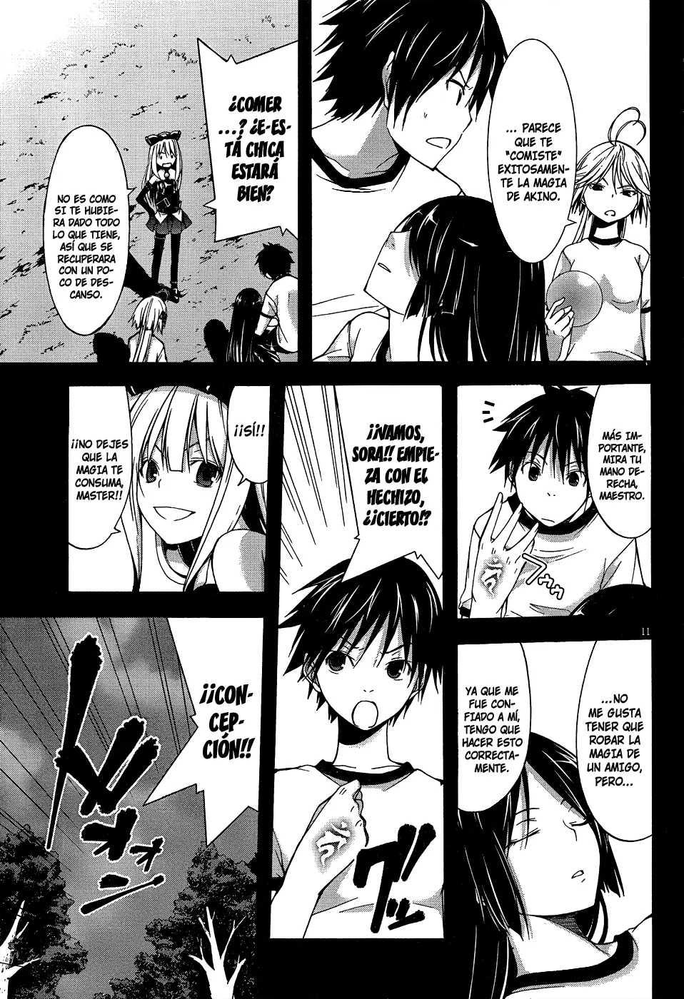 Trinity Seven capítulo 16, página 12