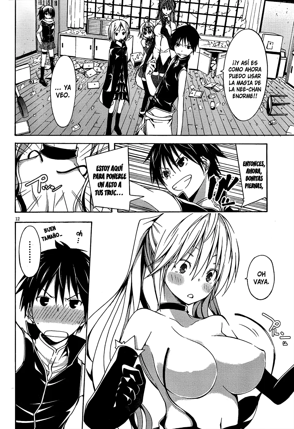 Trinity Seven capítulo 16, página 13